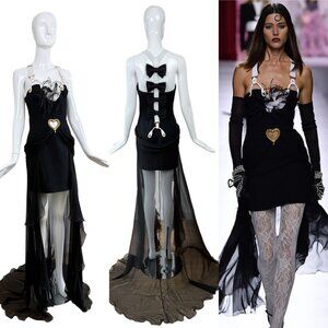 MOSCHINO COUTURE 2024 Runway 40th Anni Edition Mini Dress